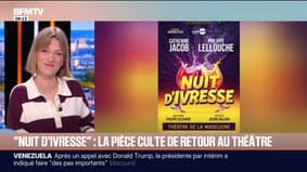 LA CULTURE D'ALIX - La pièce culte "Nuit d'ivresse" de retour au théâtre de la Madeleine à Paris