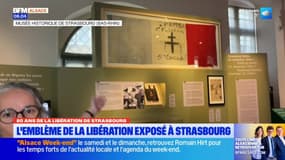 Strasbourg: l'emblème de la libération exposé à l'occasion du 80e anniversaire