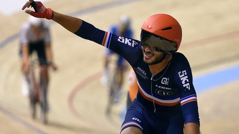 Mondiaux de piste: Grondin scratche l’arc-en-ciel et savoure son titre mondial