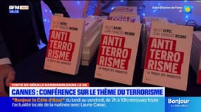 Visite de G. Darmanin : une conférence sur le thème du terrorisme à Cannes