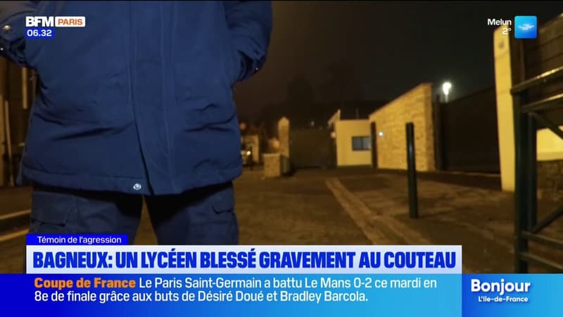 Bagneux: un lycéen gravement blessé au couteau dans la cour d'un groupe scolaire