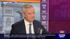 Bruno Le Maire face à Jean-Jacques Bourdin sur RMC et BFMTV