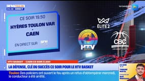 La défense, clé du succès ce soir pour le HTV basket
