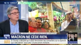 Entretien de Macron: "Macron je le trouve plutôt bon, là je l’ai trouvé endormant sur la forme", lance Coquerel