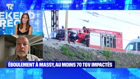 Eboulement à Massy: au moins 70 TGV impactés - 25/07