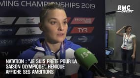 Natation : "Je suis prête pour la saison olympique", Hénique affiche ses ambitions
