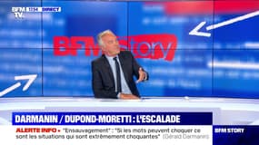 Story 3 : Divergences entre Eric Dupond-Moretti et Gérald Darmanin sur le mot "ensauvagement" - 01/09