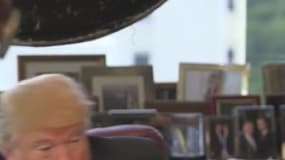Donald Trump s'est rabrouer par un rapace, lors d'une séance photo pour Time. 