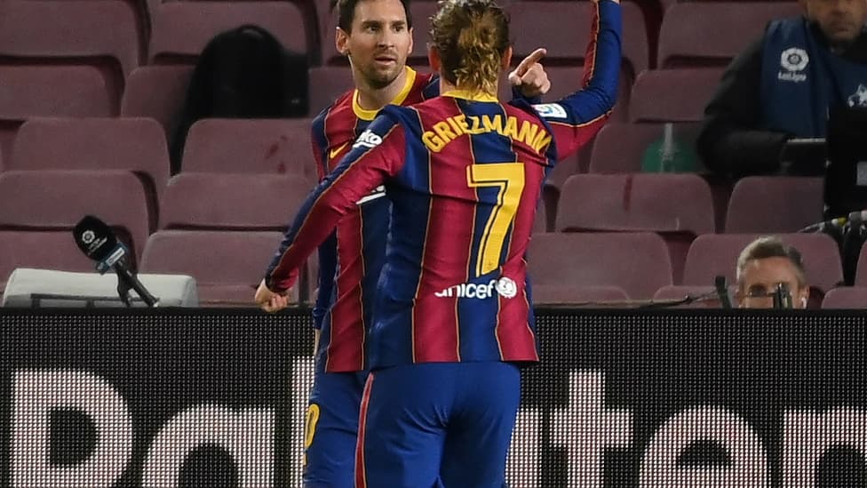 Messi-Griezmann, the most prolific duo in La Liga