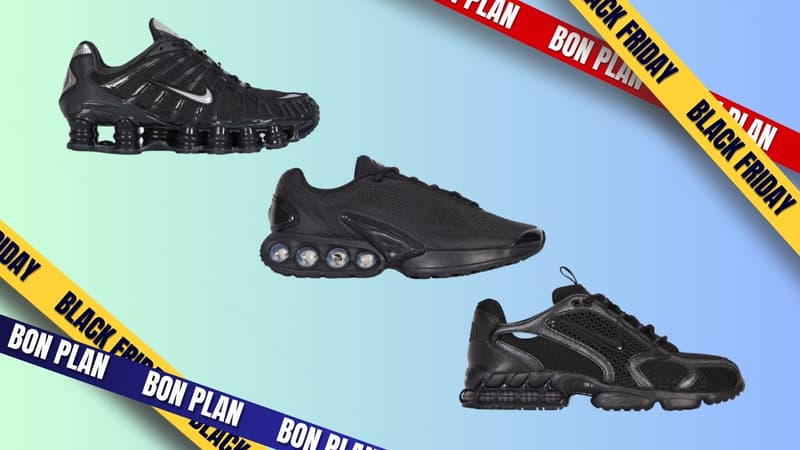 Black Friday Courir : Jusqu’à 40% de réduction sur ces 3 paires de sneakers Nike noires