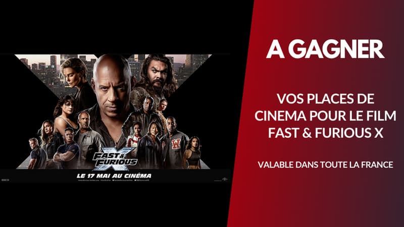 A GAGNER : vos places cinéma pour Fast and Furious 10 dans la salle de votre choix