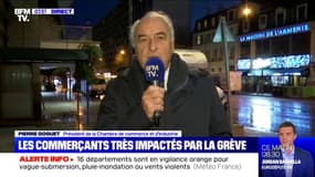 "Ça ne peut pas durer." Le Président de la Chambre de commerce et d'industrie alerte sur l'impact économique de la grève, notamment en Île-de-France