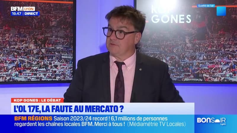 Ligue 1: l'OL 17e au classement, la faute au mercato? (1/1)