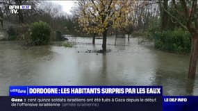 Dordogne: le maire de Montignac-Lascaux évoque "une très légère décrue" 