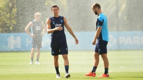 Florian Thauvin et l'OM en voyage à Brest