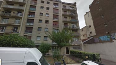 L'immeuble, situé au 8, rue Auger, à Pantin