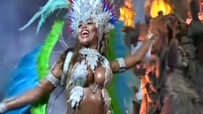 A l'occasion du carnaval, les défilés des écoles de samba commencent vendredi 28 février dans le Sambodrome de Rio