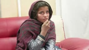 Si elle dit vrai, cette fillette afghane de 10 ans aurait été forcée par son frère à commettre une tentative d'attentat contre la police.