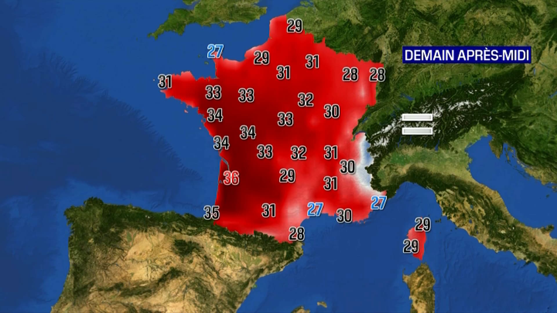 La météo attendue ce mardi 7 septembre 2021.
