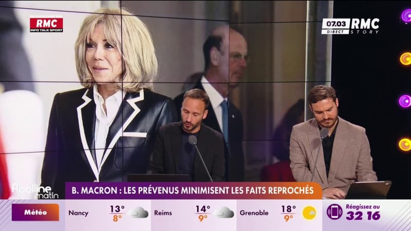Affaire Brigitte Macron: les prévenus minimisent les faits reprochés