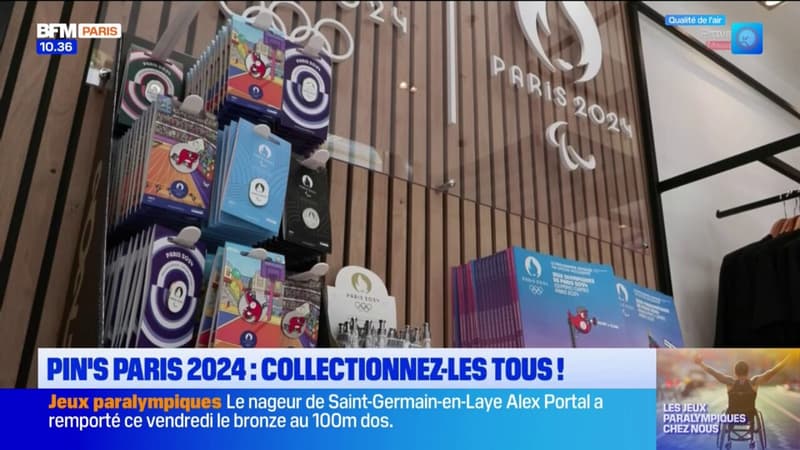 JO 2024: les pin's ont un grand succès (1/1)