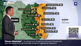 Météo Alsace: des éclaircies et un risque d'averses dans l'après-midi de vendredi
