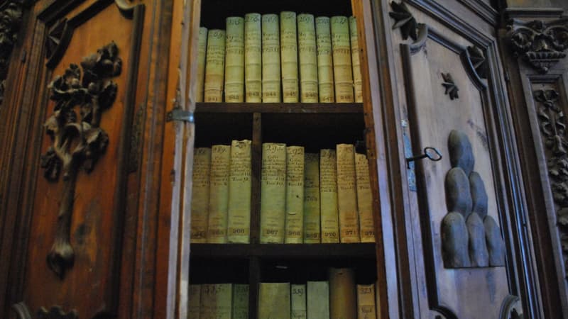 Photo d'une partie des archives secrètes du Vatican, dévoilée le 29 février 2012.