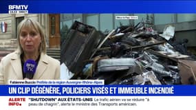 Rillieux-la-Pape: Fabienne Buccio, préfète de la région Auvergne-Rhône-Alpes, déclare "qu'ils retrouveront les auteurs"