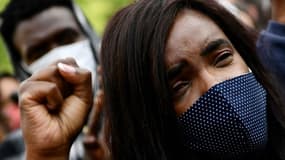 Manifestation place de la République à Paris, le 9 juin 2020