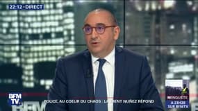 "La République était en danger." Laurent Nunez qualifie les événements du 1e-décembre autour de l'Arc de Triomphe "d'émeute"