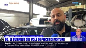 Île-de-France: le business des vols de pièces de voiture
