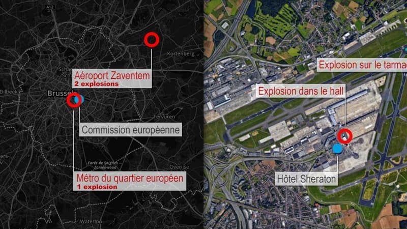 Cinq vols internationaux ont été déroutés vers des aéroports français - Mardi 22 mars 2016