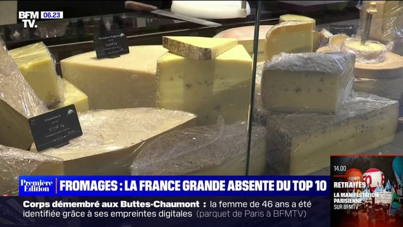 La France grande absente du top 10 des meilleurs fromages au monde
