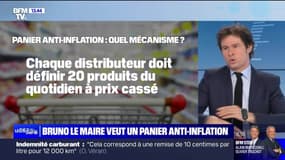 Bruno Le Maire veut un panier anti-inflation - 16/01