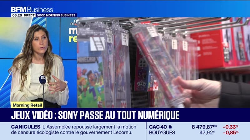 Morning Retail : Jeux vidéo, SONY passe au tout numérique, par Eva Jacquot - 07/07