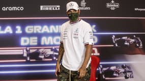 Lewis Hamilton, à Monaco le 19 mai 2021