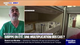 Bruno Mégarbane, chef du département de réanimation de l'hôpital Lariboiseère, explique pourquoi les virus ne disparaissent pas même au cœur de l'été