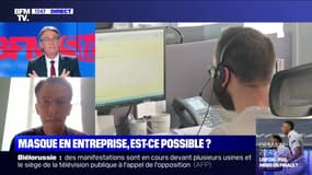 Story 3 : Est-ce possible le port du masque en entreprise ? - 17/08