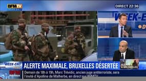 Risque d'attentats en Belgique: Bruxelles ressemble à une ville en état de siège