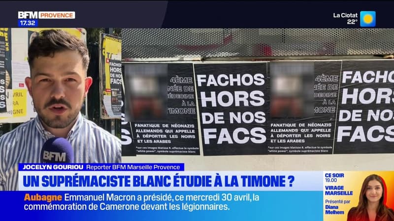 Un étudiant de la Timone a posté des messages suprémacistes sur ses réseaux sociaux