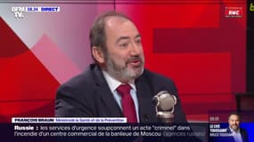 François Braun: "Si nous repartons en métro tous les deux, je vous conseillerais de porter le masque et je le porterais aussi"