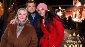 Les présentateurs du "Merveilleux village de Noël" sur TF1