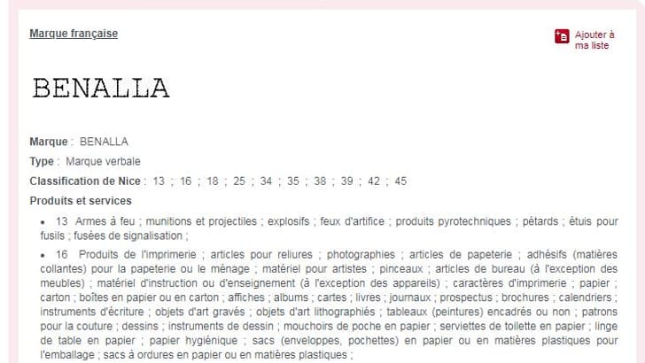Marque Benalla Marque Benalla