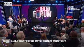 FORUM BFM - "Le service militaire ne peut faire que du bien", explique Grégoire, 34 ans