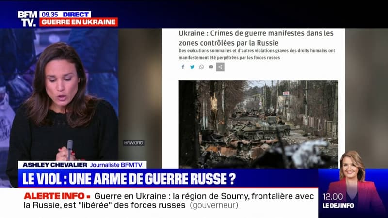 En Ukraine, le viol comme arme de guerre russe?