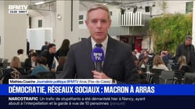 Démocratie, réseaux sociaux: Emmanuel Macron est attendu à Arras ce mercredi