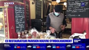 Ce restaurateur parisien rouvre symboliquement son établissement ce lundi