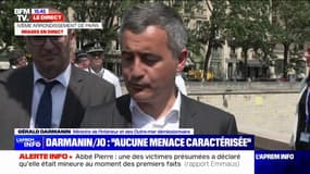 JO: "Nous avons 45.000 policiers et gendarmes à Paris", annonce Gérald Darmanin