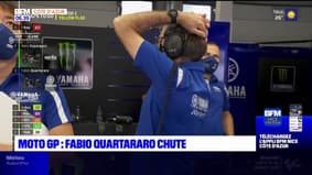MotoGP: le champion niçois Fabio Quartararo chute mais reste premier