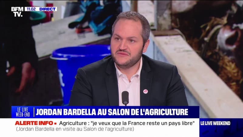 Arnaud Gaillot (président des Jeunes Agriculteurs), sur les heurts au Salon de l'agriculture : 